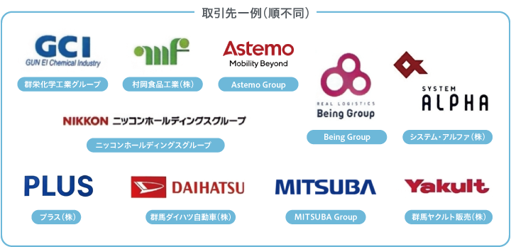 取引先一例